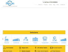 Tablet Screenshot of blackcatsgroup.com